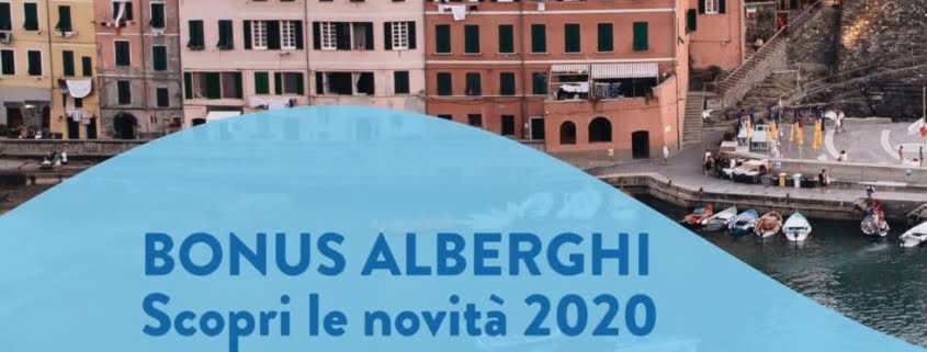 bonus alberghi 2020