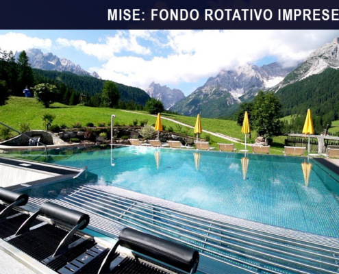 Bonus Alberghi - fondo rotativo imprese turismo