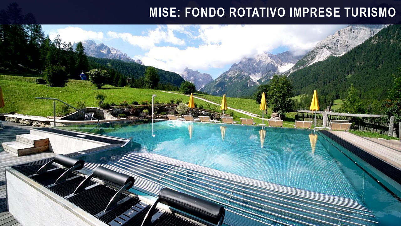 Bonus Alberghi - fondo rotativo imprese turismo